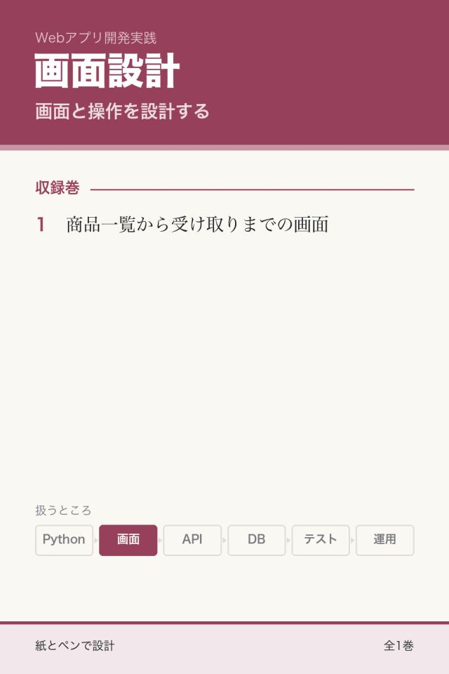 画面と操作を設計する